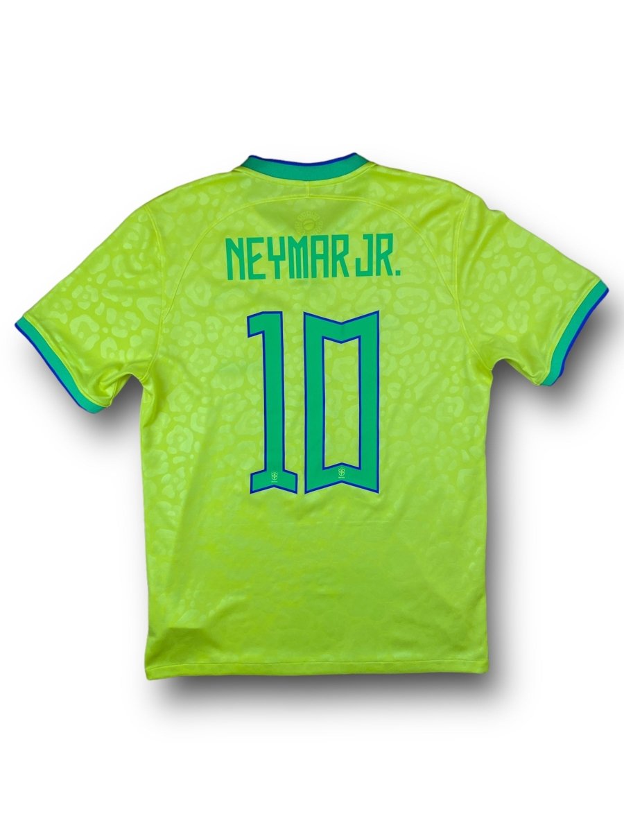 Brazil Home Shirt 2022/23 Neymar #10 - 10/10 - M