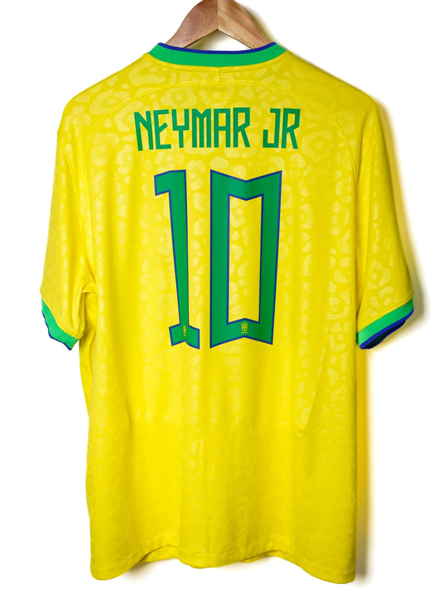 Brazil Home Shirt 2022/23 Neymar Jr 10 (XL)