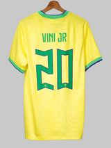 Brazil Home Shirt 2022/23 Vini Jr 20 (L)
