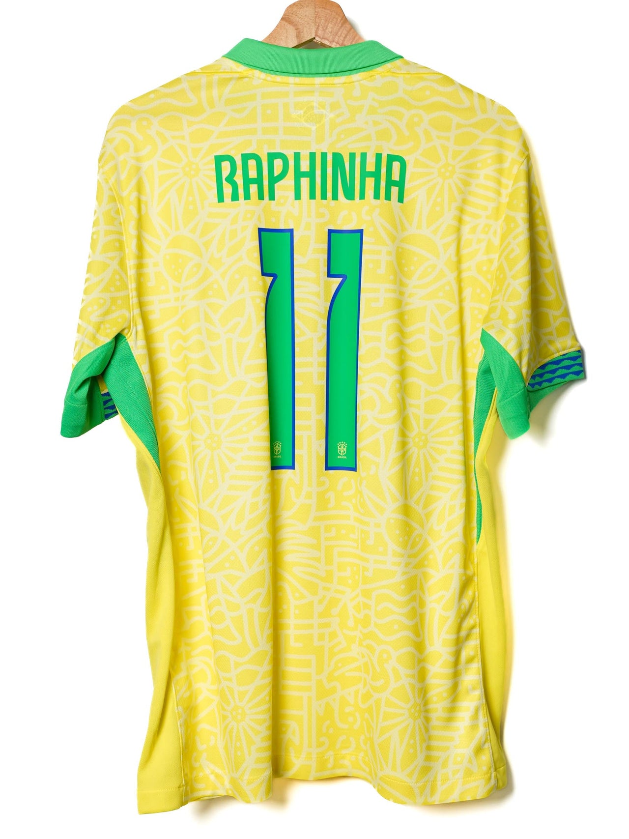 Brazil Home Shirt 2024/25 Raphinha 11 (L)