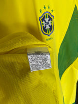 Brazil Home Shirt L/S 2002/3 Player Issue Ronaldo 9 (L)