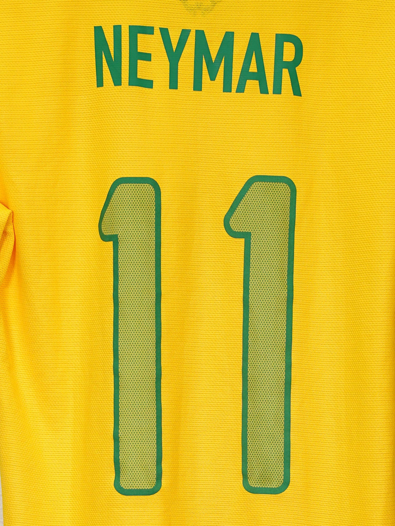 Brazil Home Shirt Player Issue 2012/13 Neymar 11 (L)