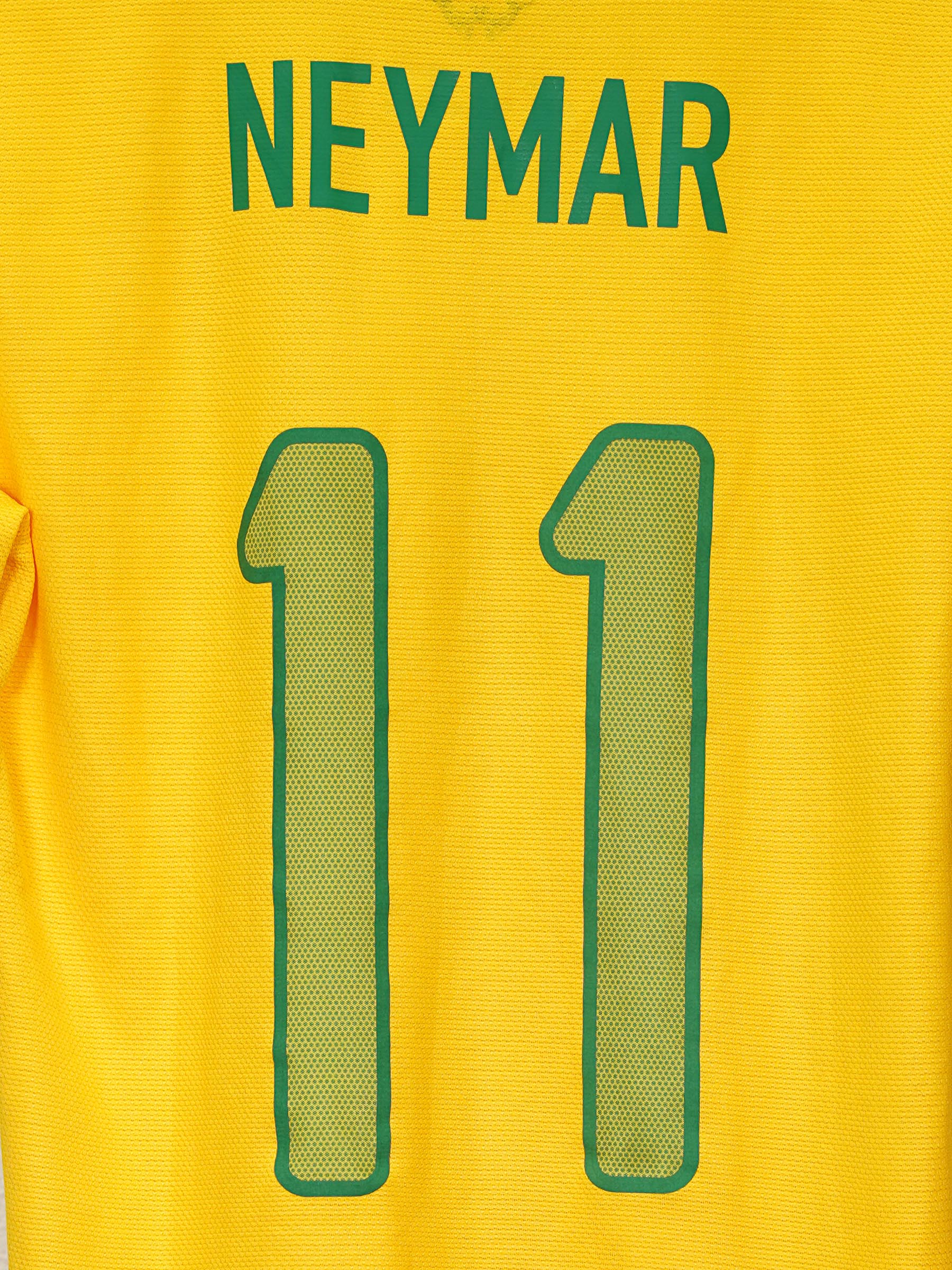 Brazil Home Shirt Player Issue 2012/13 Neymar 11 (L)