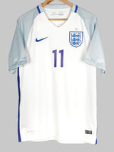 2016/17 England Vardy #11 Home Shirt (L)