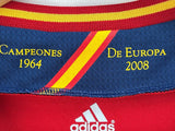 2012/13 Spain David Villa #7 Home Shirt (XL)
