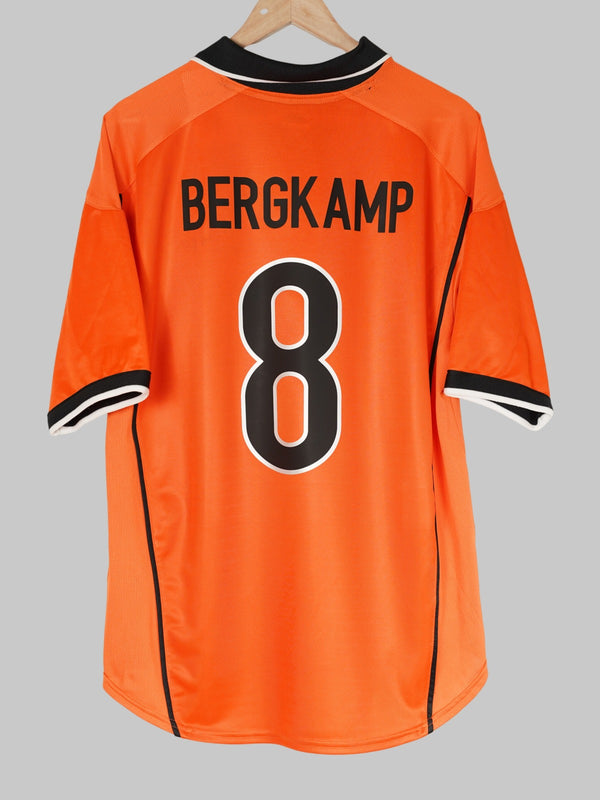 1998/99 Niederlande Bergkamp #8 Heimtrikot (L) Nike