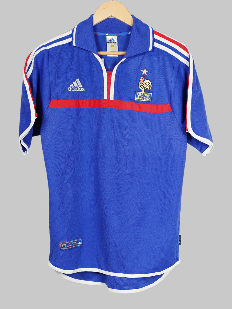 2000/01 France Home Shirt Zidane #10 Special Edition (S)