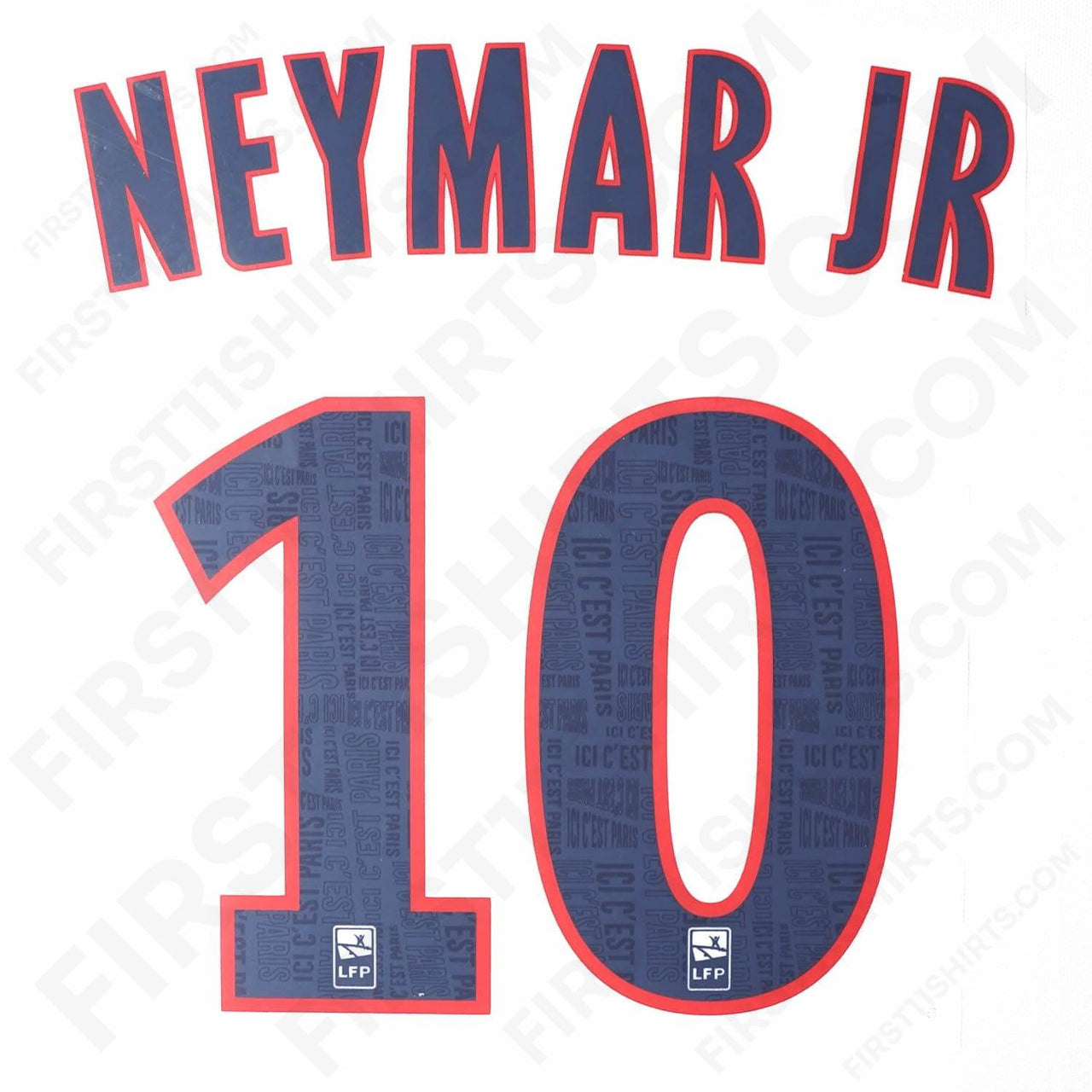 2019/20 PSG Derde Shirt Bedrukking Neymar #10 (Repro)