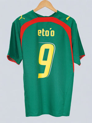 Cameroon Home Shirt 2006/7 Eto'o 9 (L)