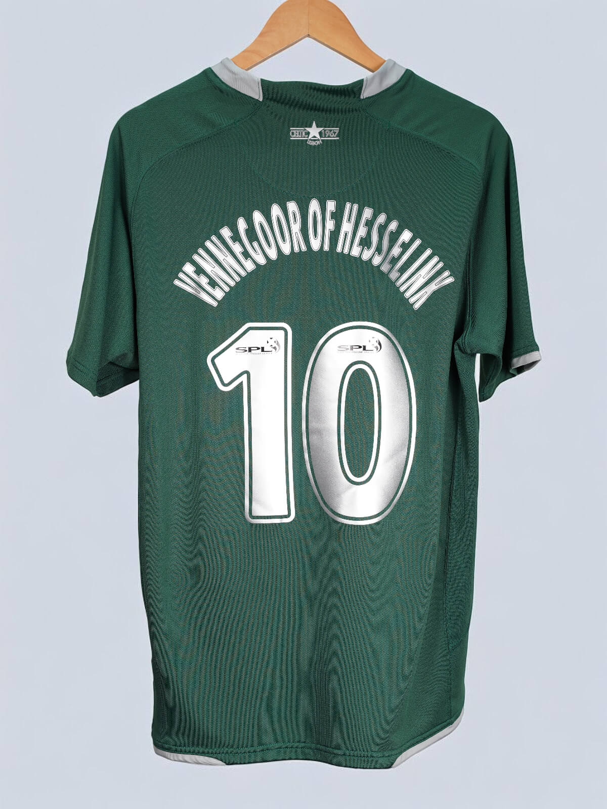 Celtic Away Shirt 2007/8 Vennegoor of Hesselink 10 (L)