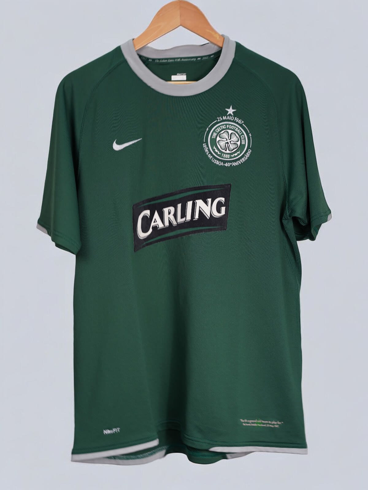 Celtic Away Shirt 2007/8 Vennegoor of Hesselink 10 (L)