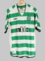 Celtic Home Shirt 2001/2 Larsson 7 (L)