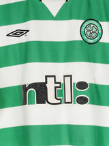 Celtic Home Shirt 2001/2 Larsson 7 (L)