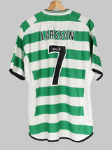 Celtic Home Shirt 2001/2 Larsson 7 (L)