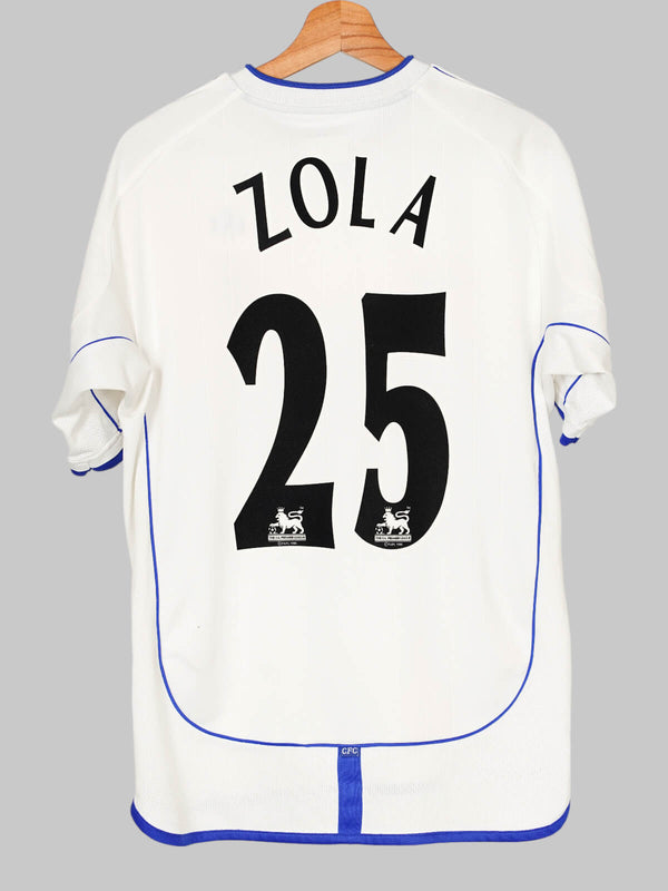 Chelsea Away Shirt 2001/2 Zola #25 (M)