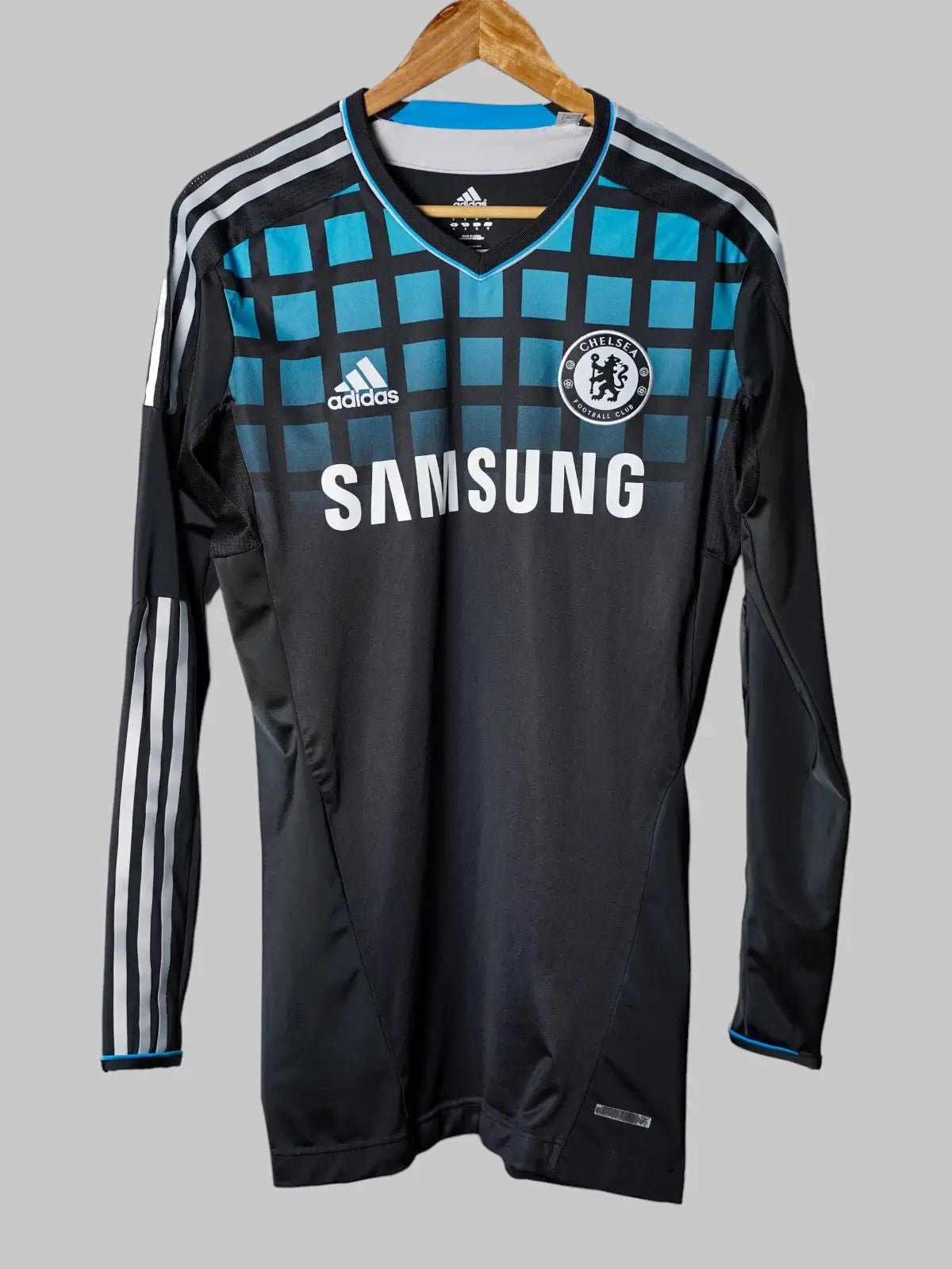 2011/12 Chelsea Drogba #11 Away Shirt L/S Player Issue (XL) Adidas