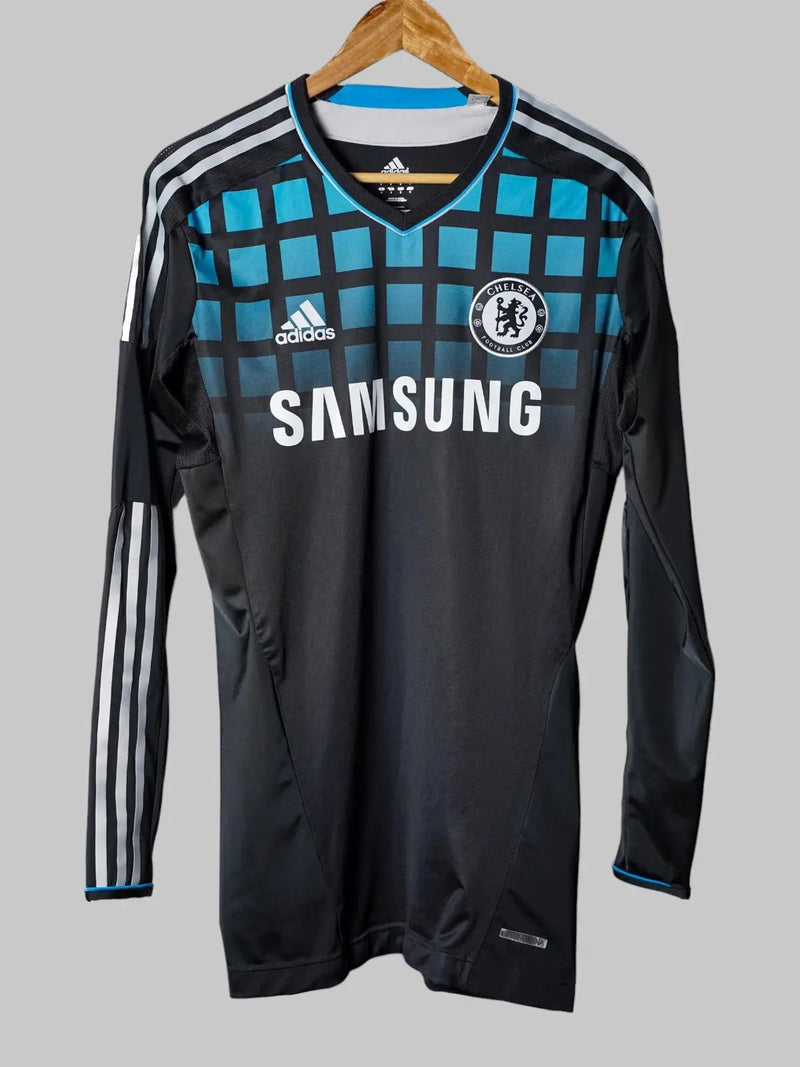 Chelsea Away Shirt 2011/12 L/S Player Issue Drogba 11 (XL)