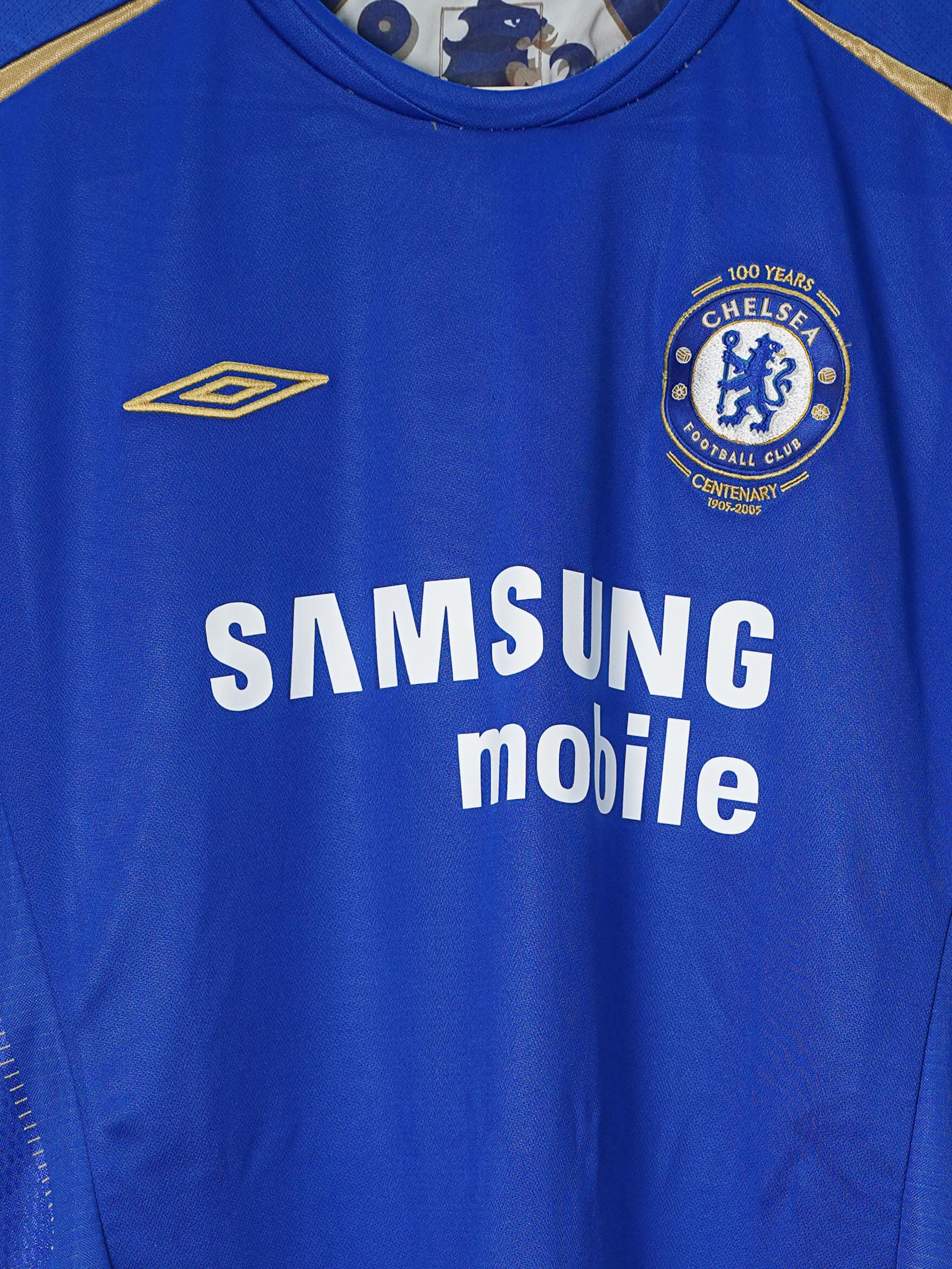 Chelsea Home Shirt 2005/6 Lampard 8 (S)