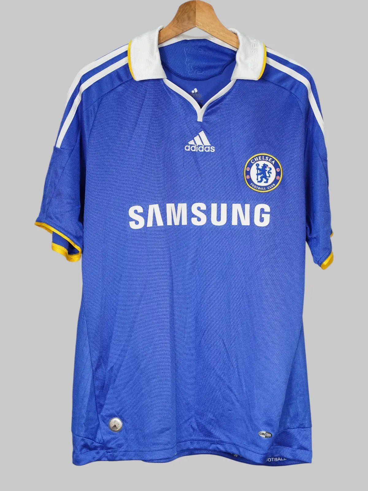 2008/9 Chelsea Deco #20 Home Shirt (L) Adidas – First11