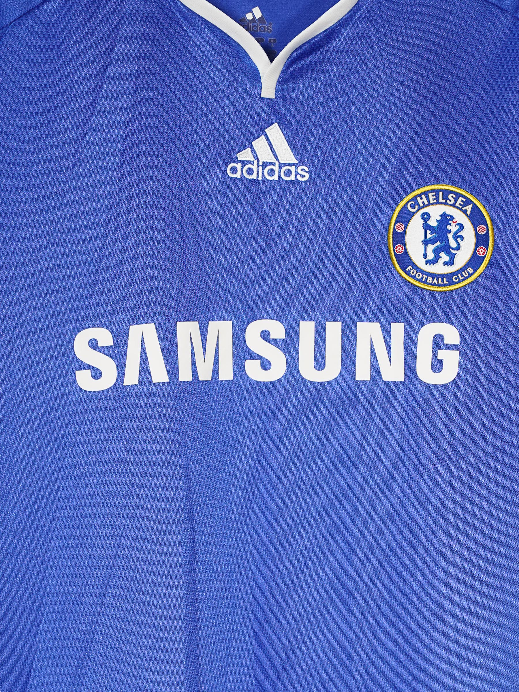 2008/9 Chelsea Deco #20 Home Shirt (L) Adidas – First11