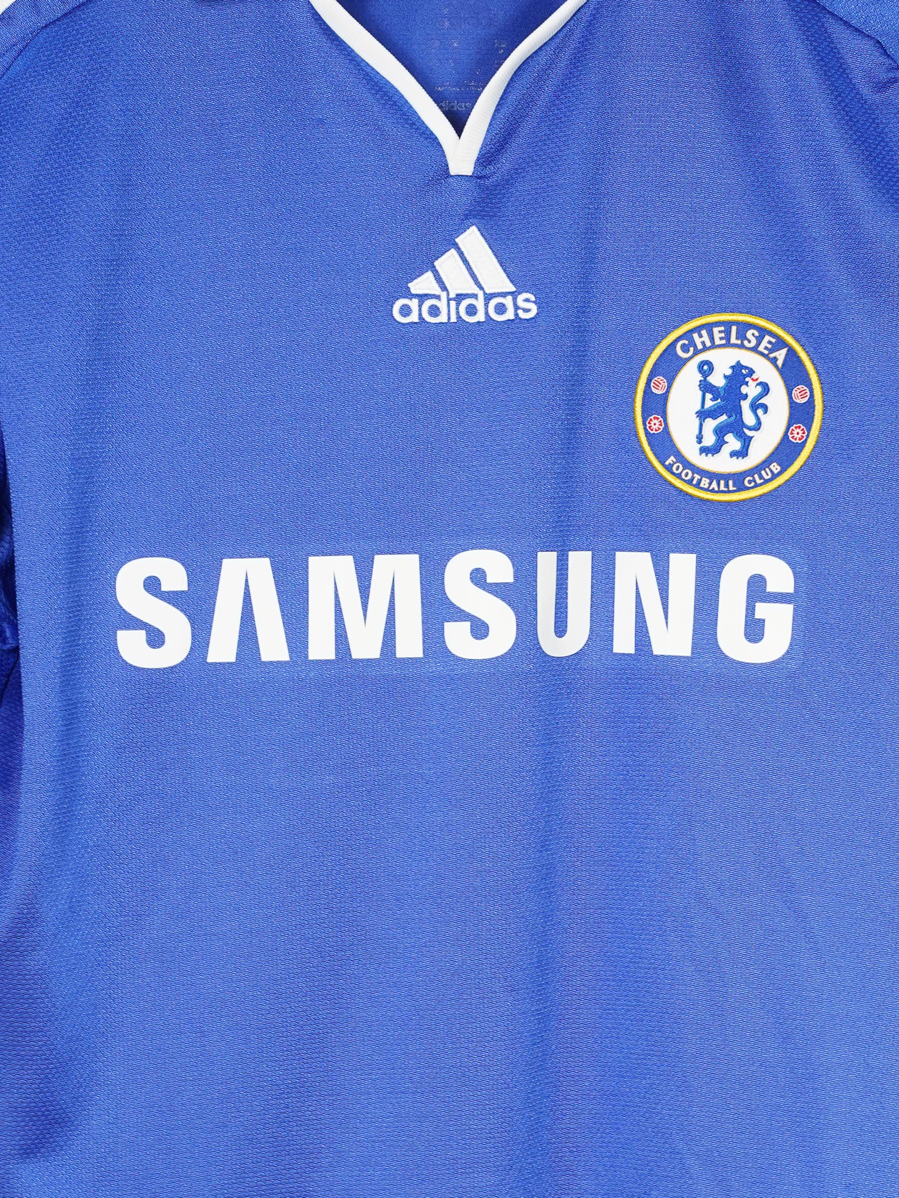 2008/9 Chelsea Quaresma #18 Home Shirt (M) Adidas – First11
