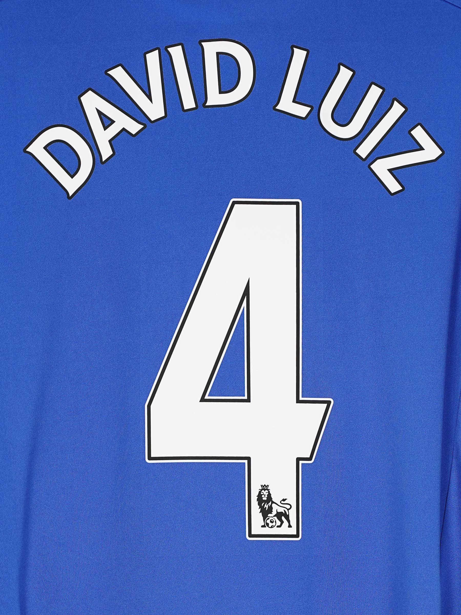 2012/13 Chelsea Luiz #4 Home Shirt (XL) Adidas | First11