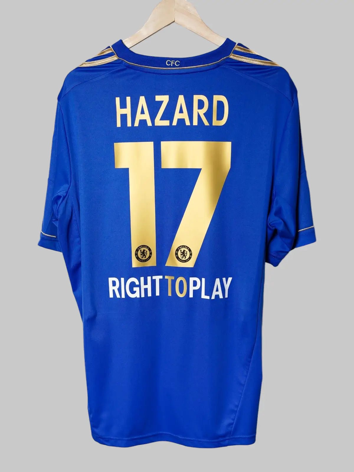 Chelsea Home Shirt 2012/13 Hazard 17 (M)