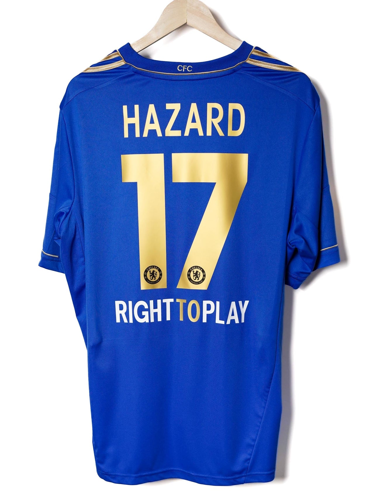 Chelsea Home Shirt 2012/13 Hazard 17 (M)