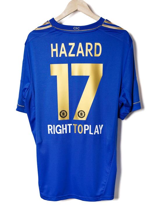 Chelsea Home Shirt 2012/13 Hazard 17 (M)