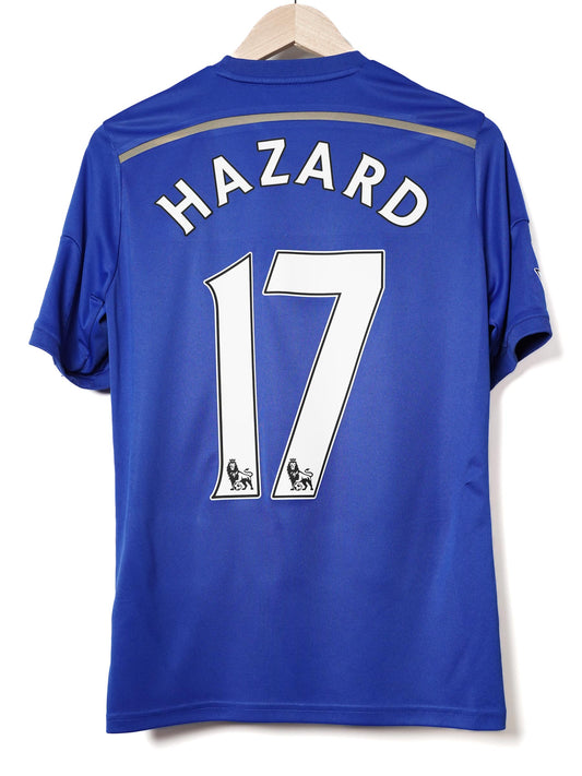 Chelsea Home Shirt 2014/15 Hazard 17 (S)