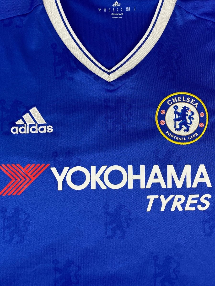 Chelsea Home Shirt 2016/17 Hazard #10 - 8/10 - M