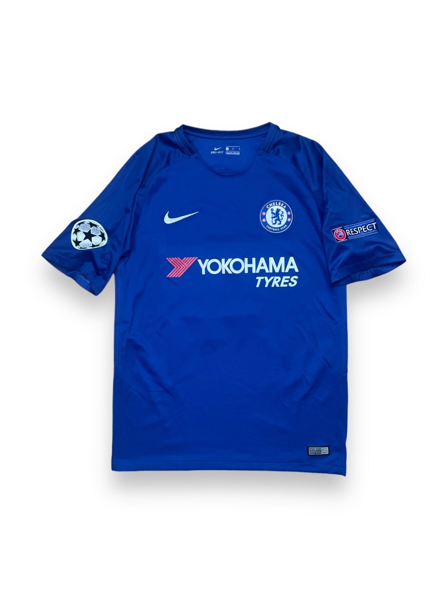 Chelsea Home Shirt 2017/18 Hazard #10 - 10/10 - M