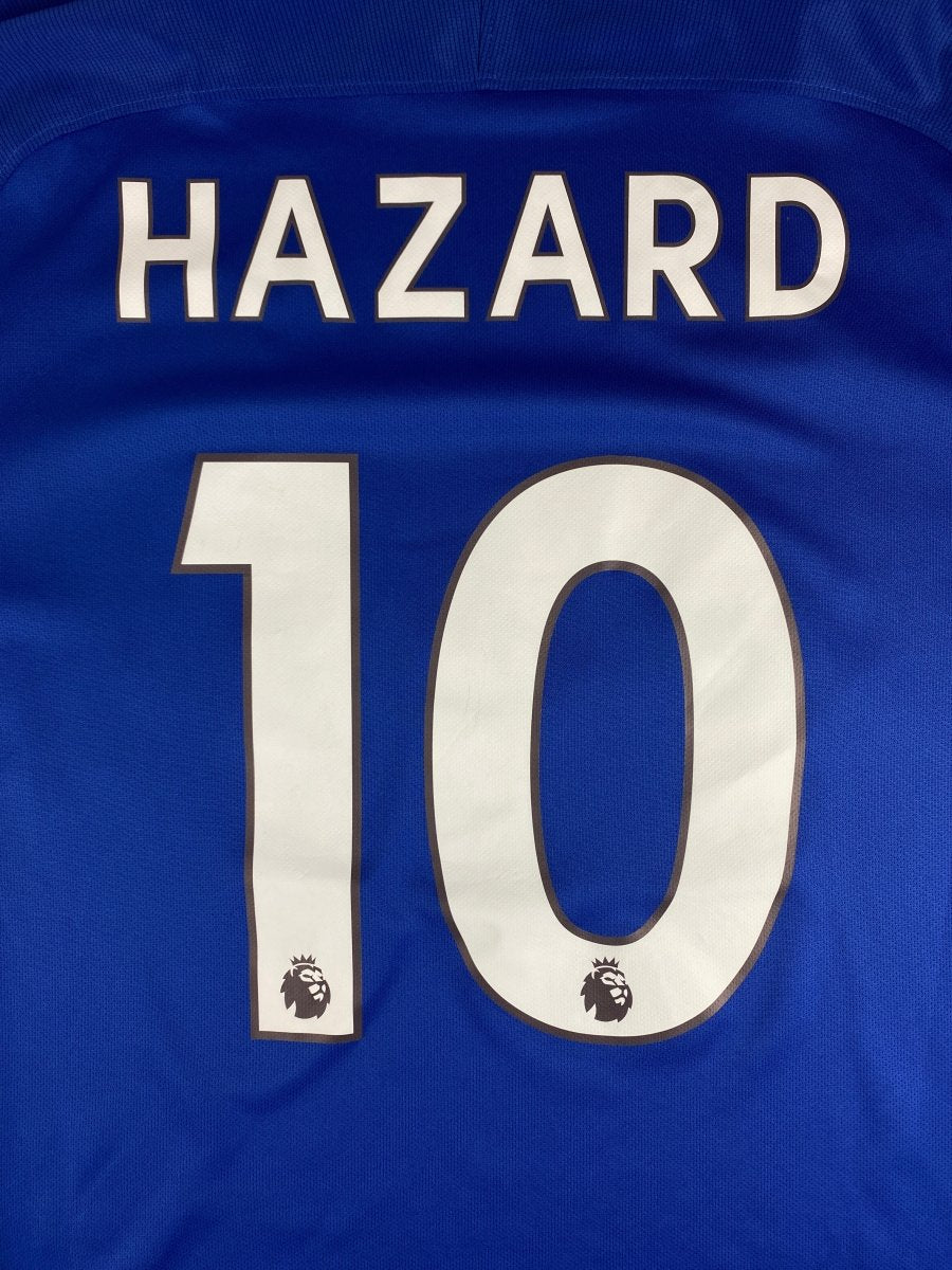 Chelsea Home Shirt 2017/18 Hazard #10 - 9/10 - M