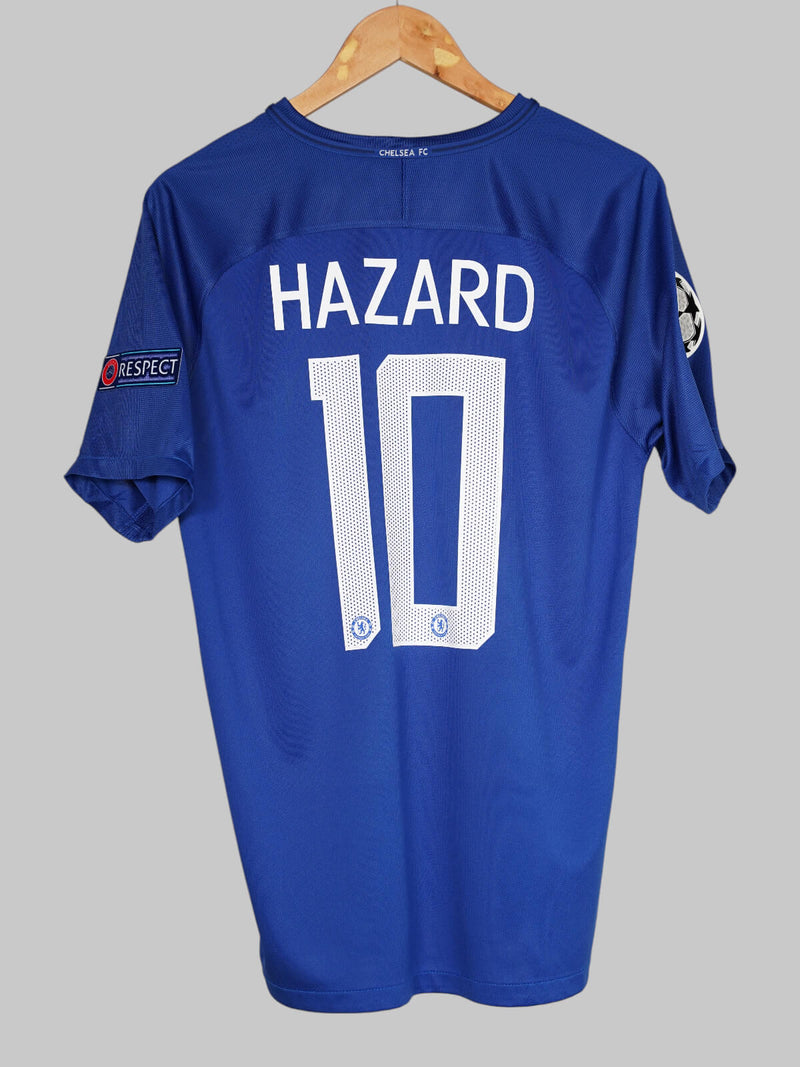 Chelsea Home Shirt 2017/18 Hazard 10 (L)