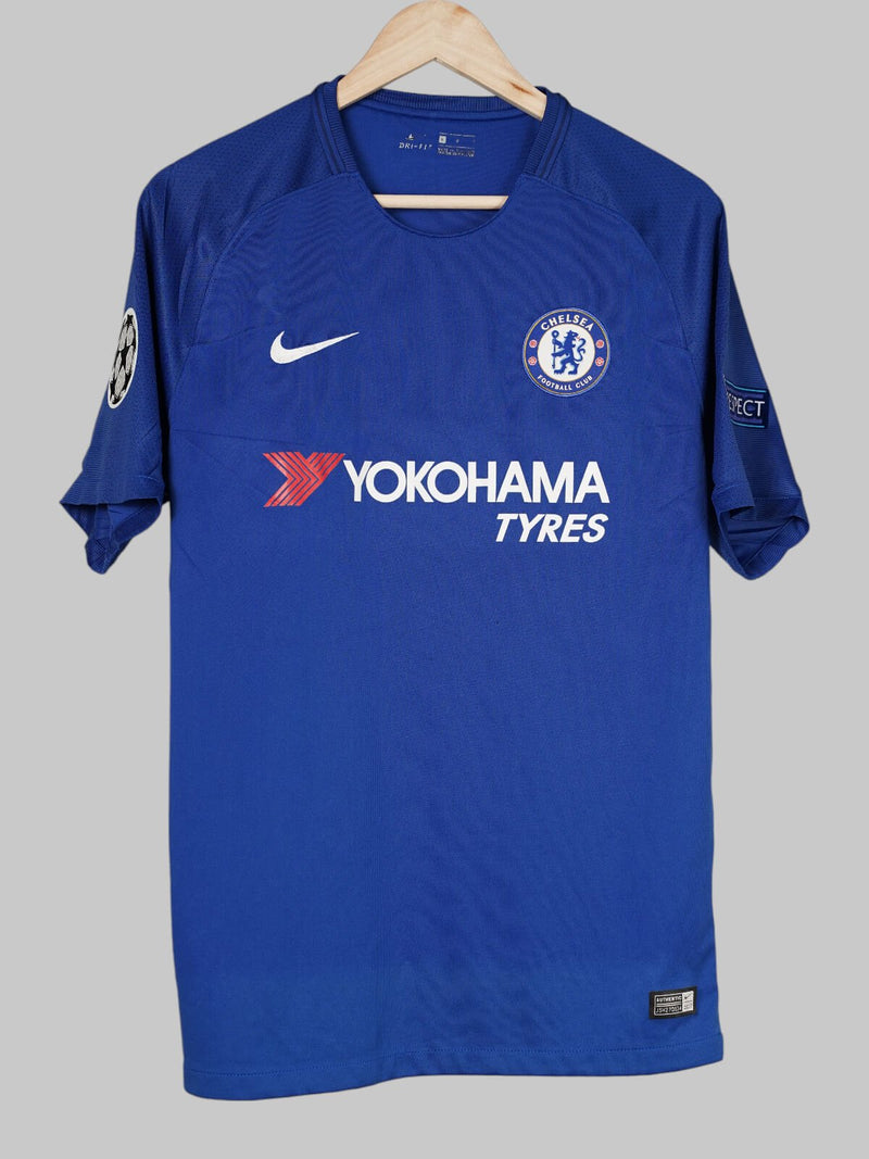 Chelsea Home Shirt 2017/18 Hazard 10 (L)