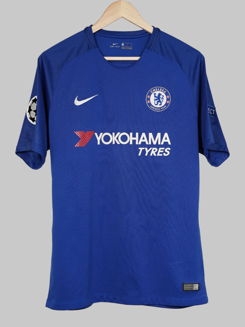 Chelsea Home Shirt 2017/18 Hazard 10 (L)