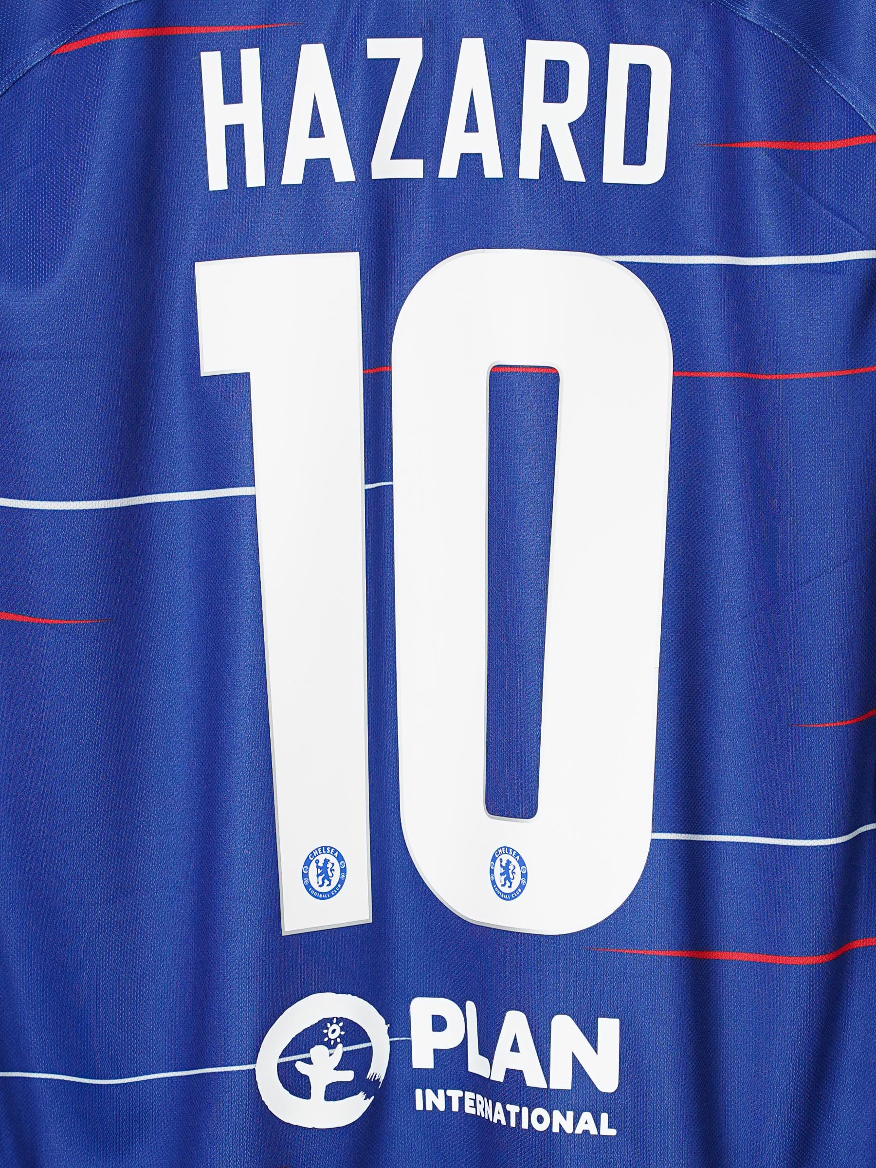 Chelsea Home Shirt 2018/19 Hazard 10 (L)