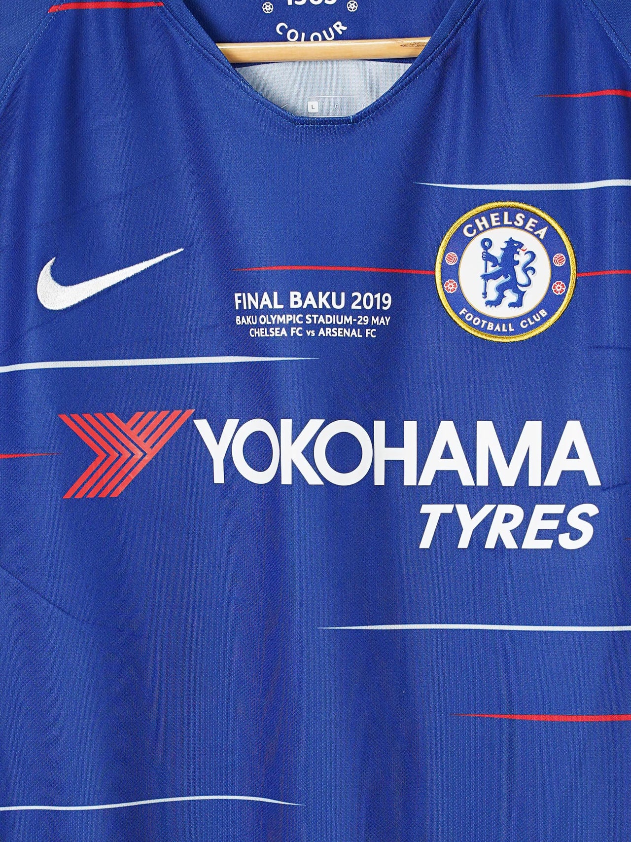 Chelsea Home Shirt 2018/19 Hazard 10 (L)