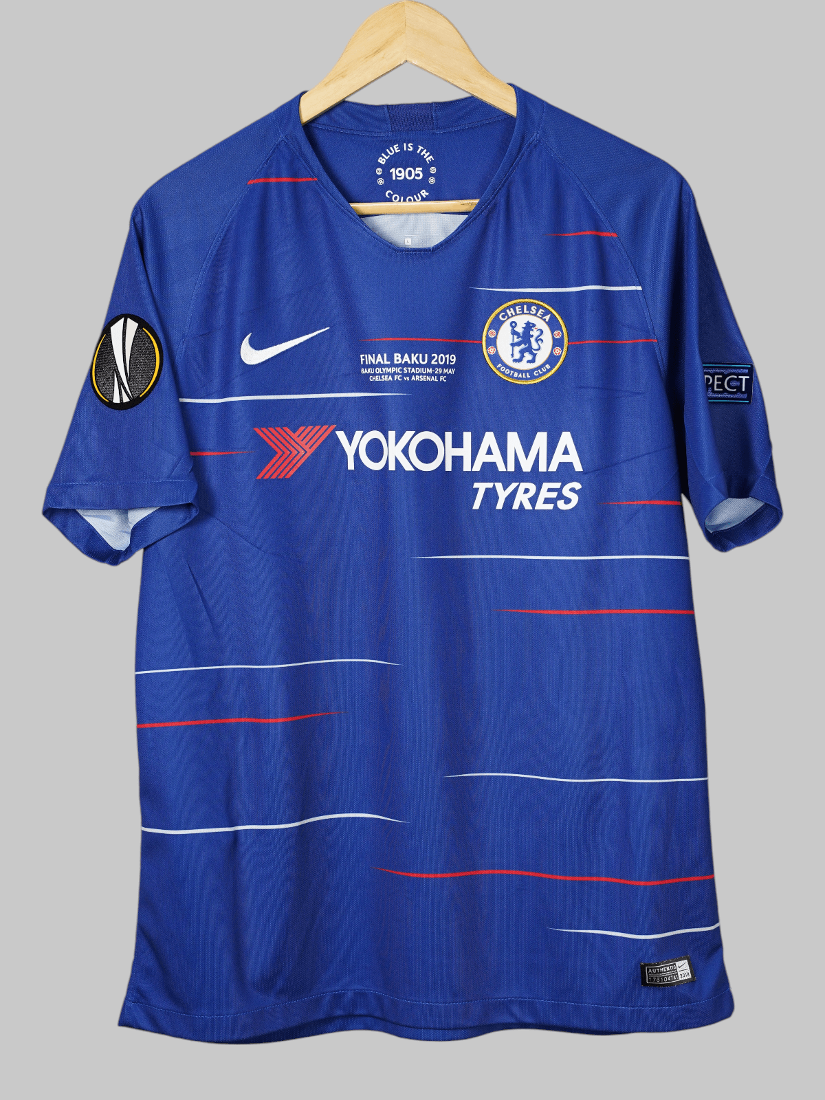 Chelsea Home Shirt 2018/19 Hazard 10 (L)
