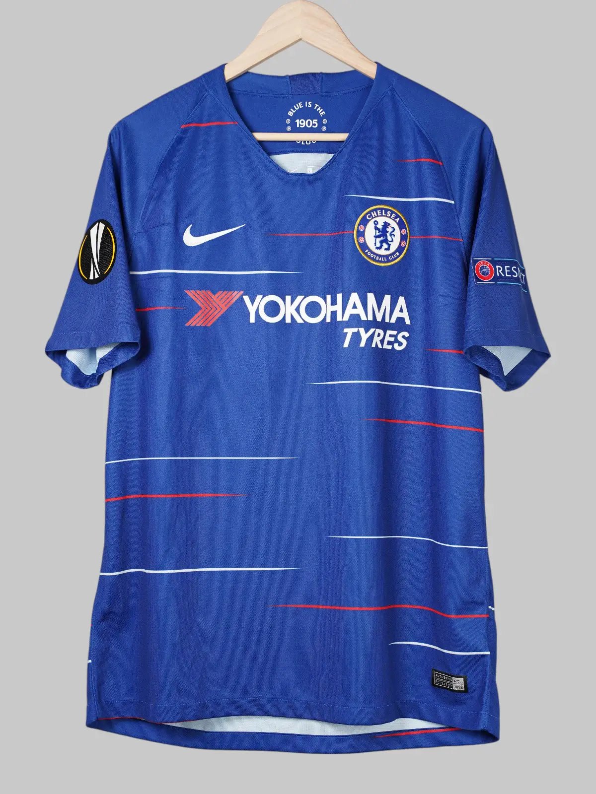 Chelsea Home Shirt 2018/19 Hazard 10 (L)