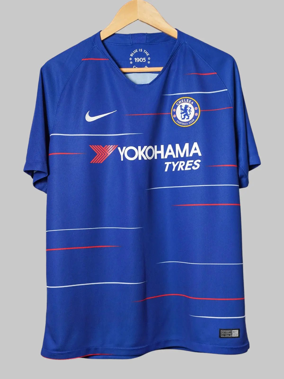 Chelsea Home Shirt 2018/19 Hazard 10 (L)