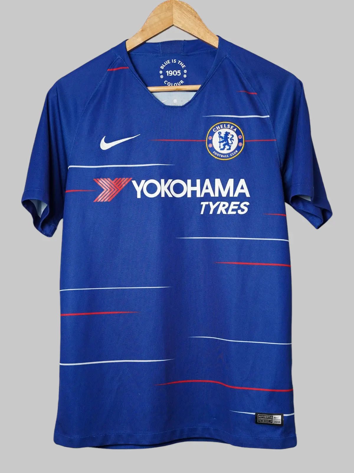 Chelsea Home Shirt 2018/19 Hazard 10 (S)