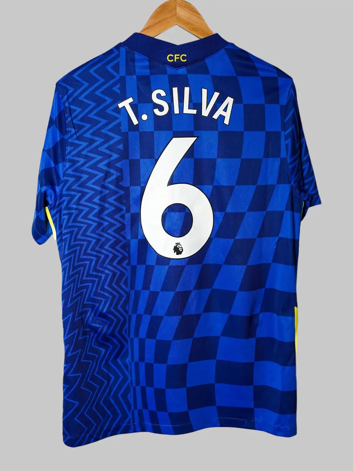 Chelsea Home Shirt 2021/22 T.Silva 6 (L)