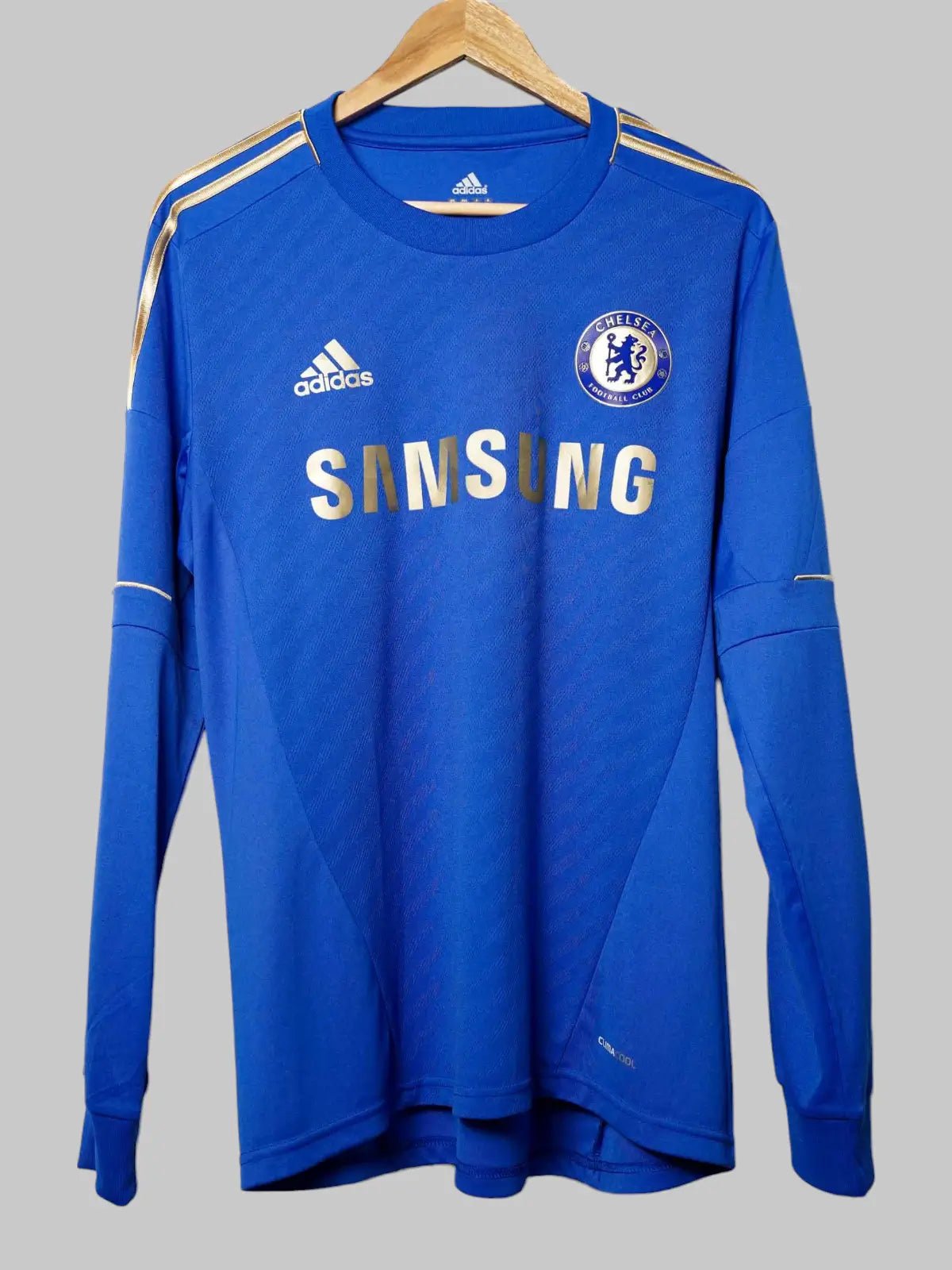 2012/13 Chelsea Lampard #8 Home Shirt L/S (L) Adidas | First11