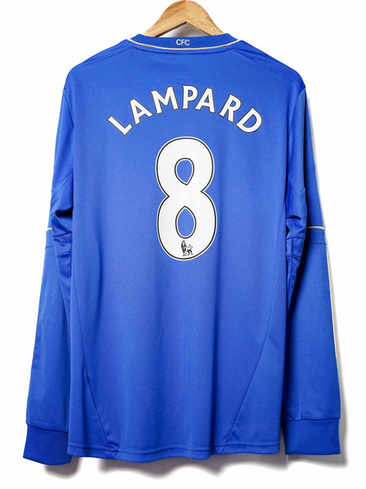 Chelsea Home Shirt L/S 2012/13 Lampard 8 (L)