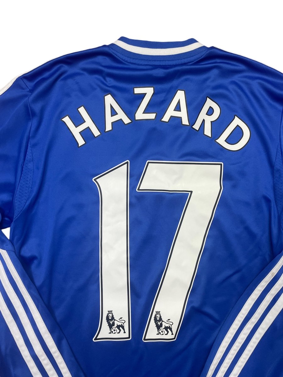 Chelsea Home Shirt L/S 2013/14 Hazard #17 - 10/10 - S