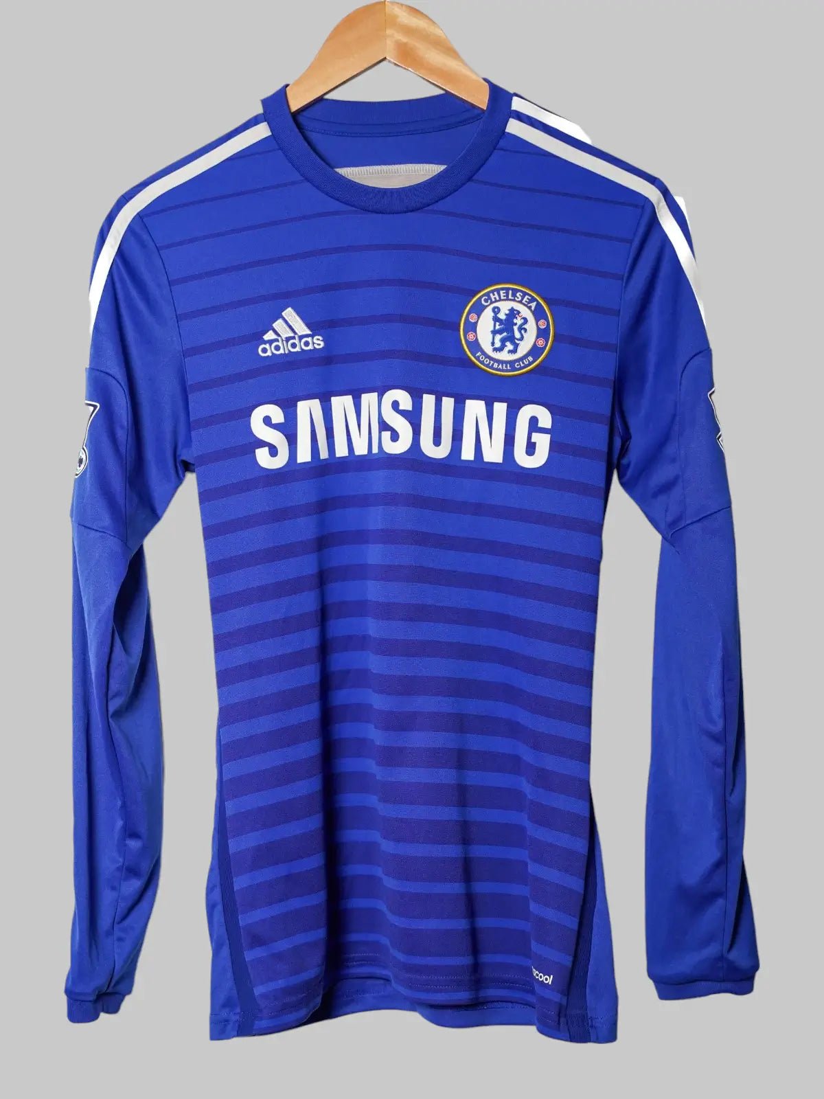 Chelsea Home Shirt L/S 2014/15 Hazard 10 (S)