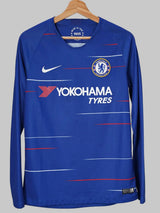 Chelsea Home Shirt L/S 2018/19 Hazard 10 (S)