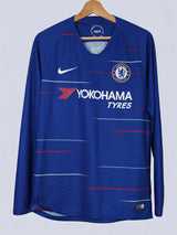 Chelsea Home Shirt L/S 2018/19 Kante 7 (M)