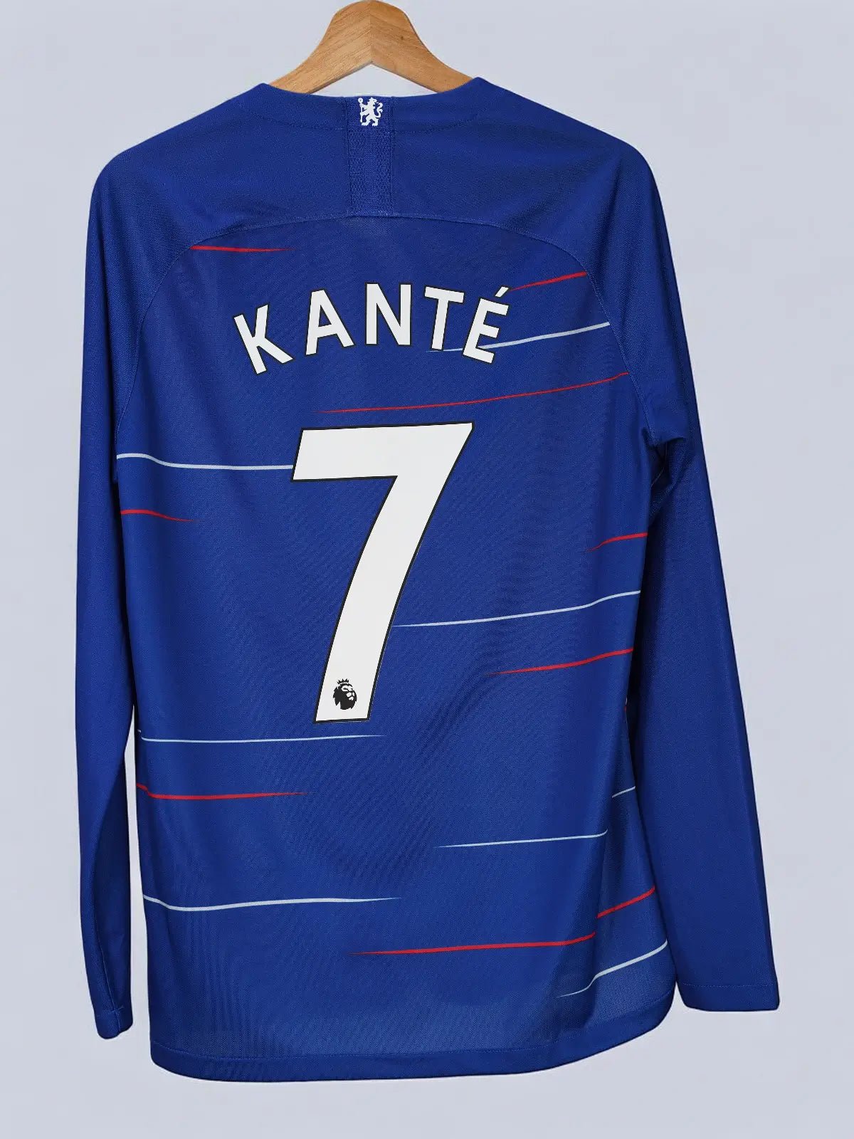 Chelsea Home Shirt L/S 2018/19 Kante 7 (M)